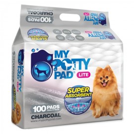 My Potty Pad Lite -經濟薄型 活性炭尿墊 (33x45cm) 100片